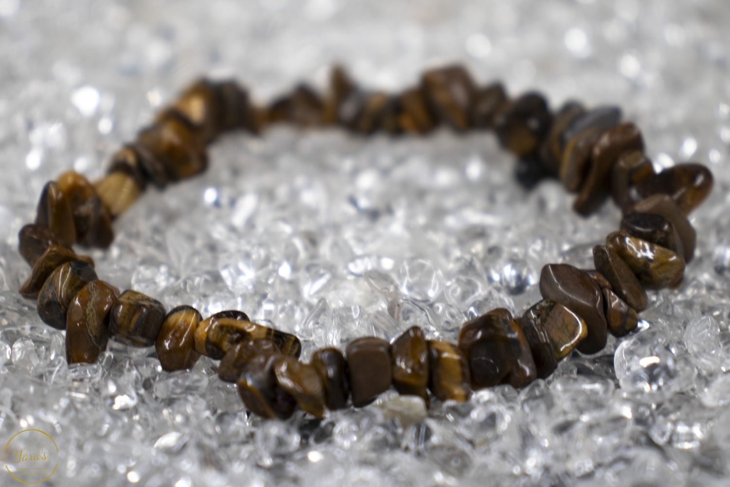 Tijgerijzer split armband