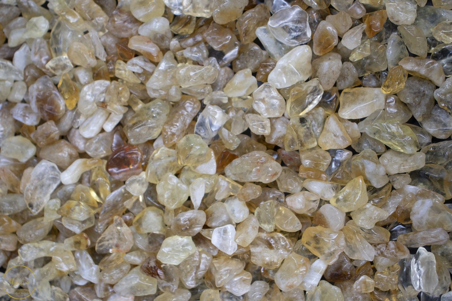 Natuurlijke citrien grit