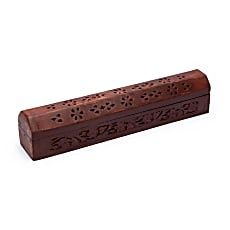 Luxe wierook bewaardoos Bloemdecor 30cm