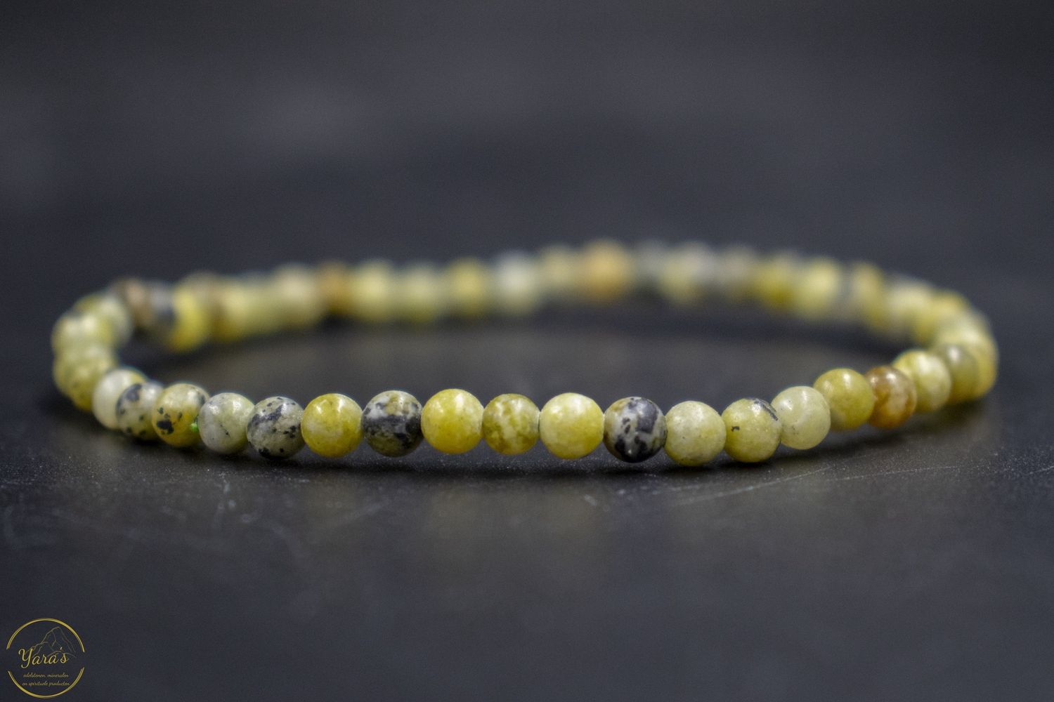 Serpentijn armband 4mm