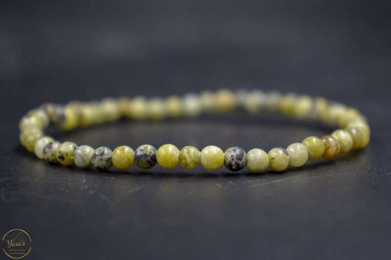 Serpentijn armband 4mm