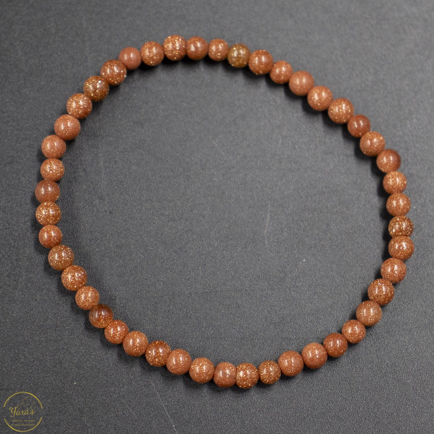 Goudstroom armband 4mm