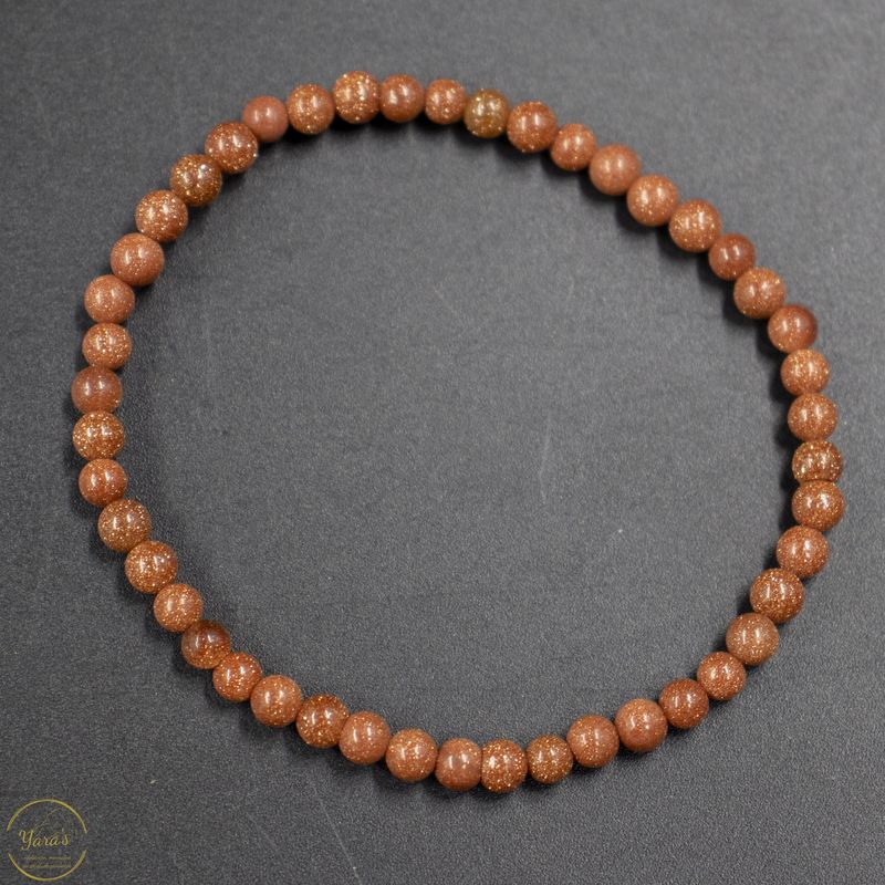 Goudstroom armband 4mm