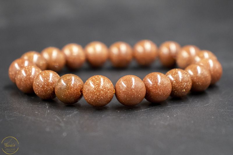 Goudstroom armband 10mm