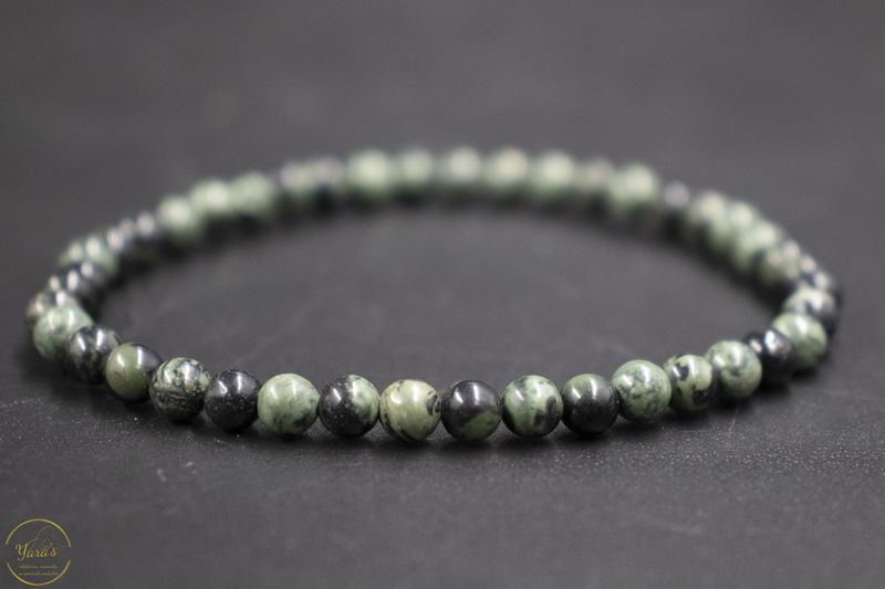 Kambaba jaspis / Eldariet armband 4mm