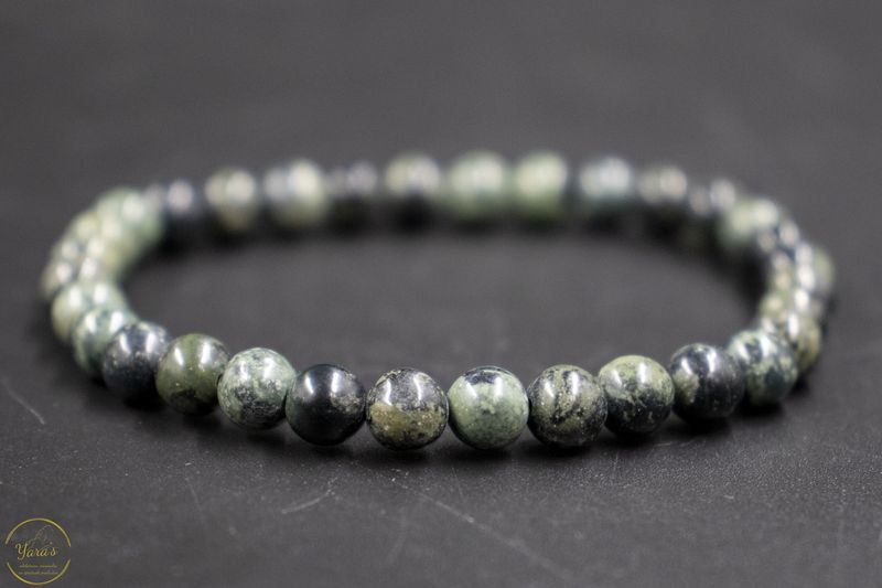 Kambaba jaspis / Eldariet armband 6mm