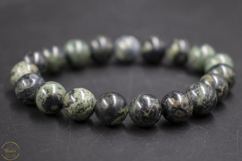 Kambaba jaspis / Eldariet armband 10mm