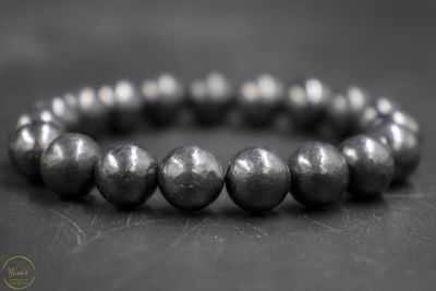 Shungiet armband 10mm