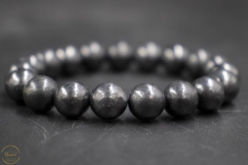 Shungiet armband 10mm