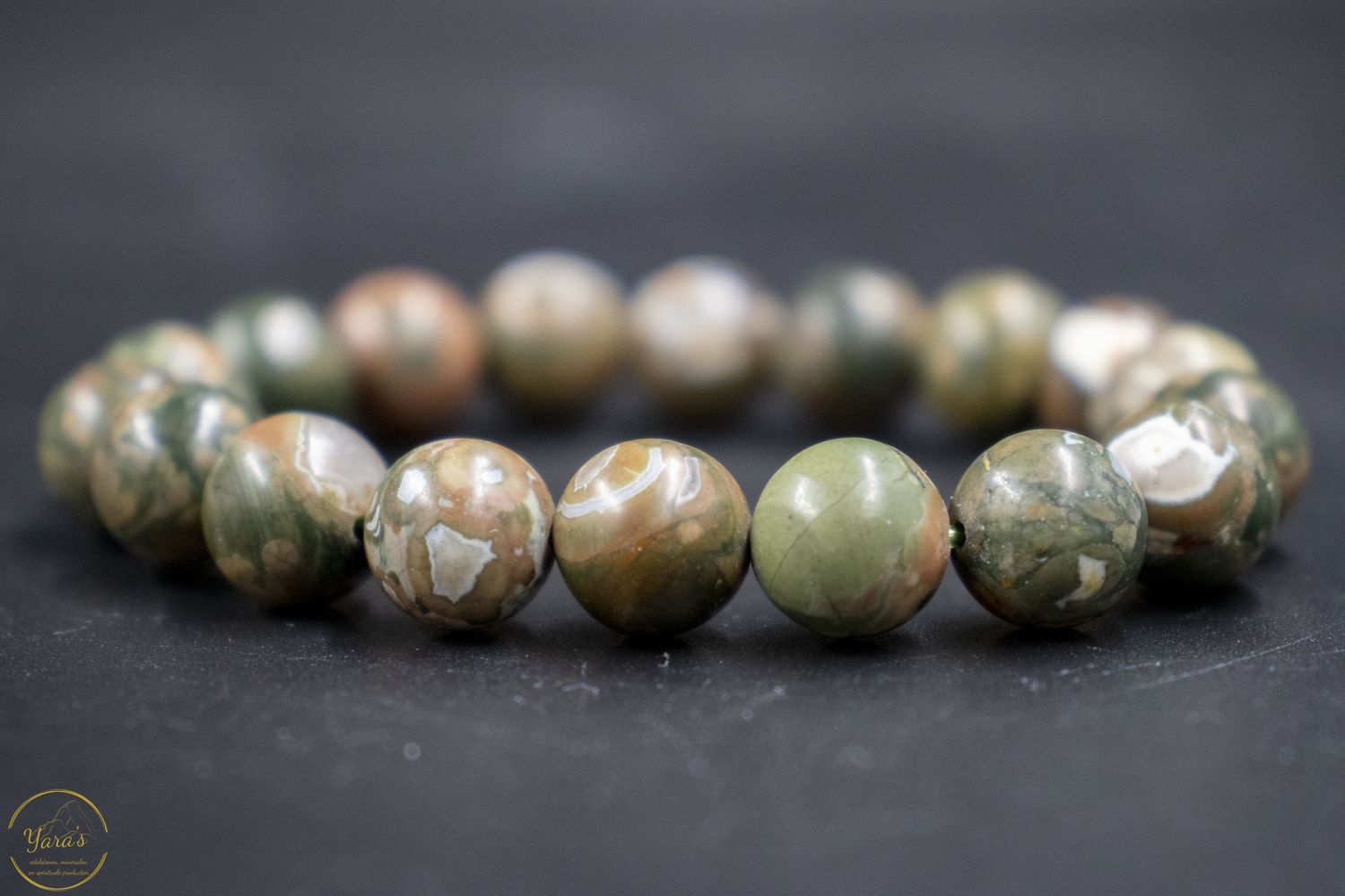 Oceaan jaspis armband 10mm