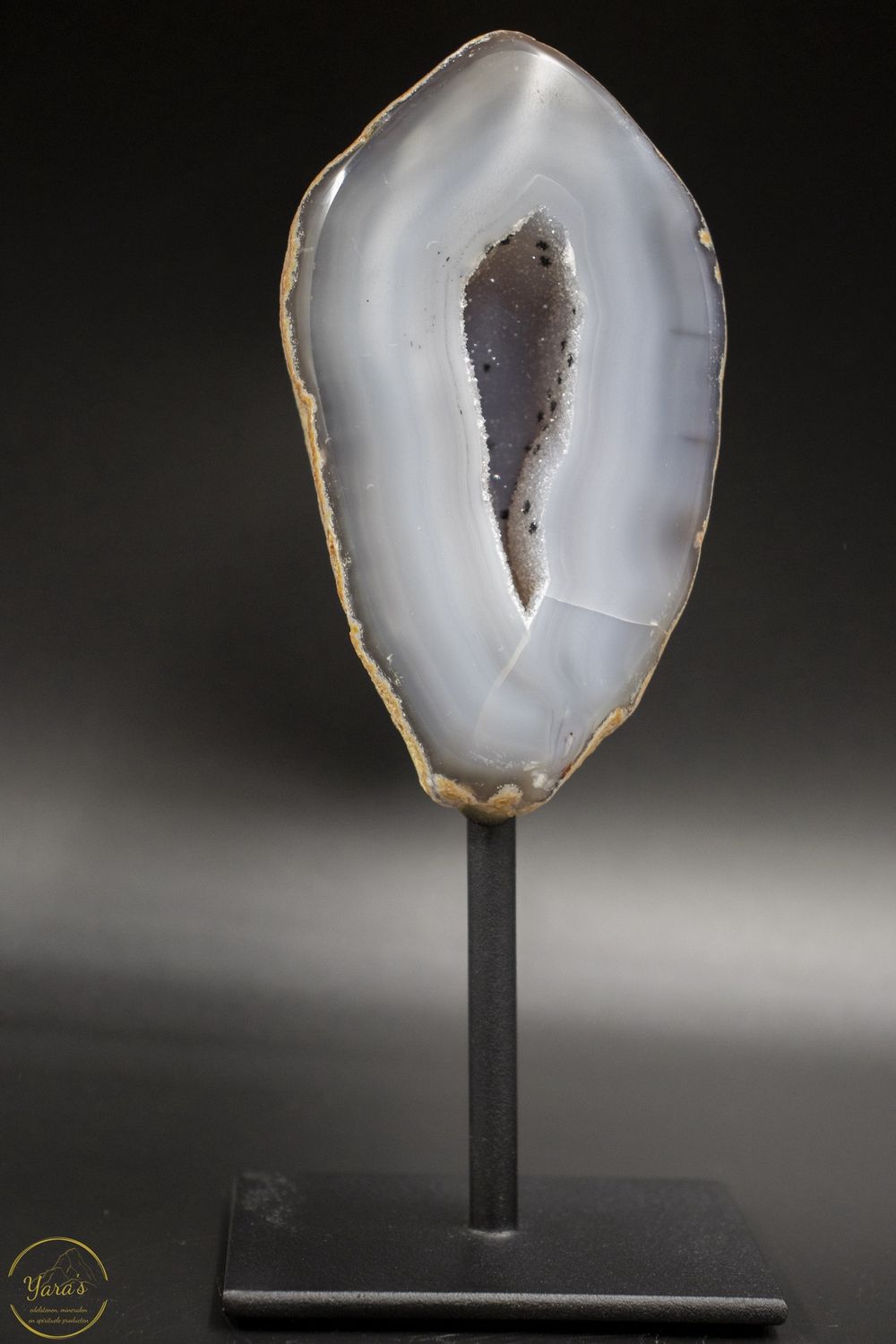 Agaat op standaard 376 gram