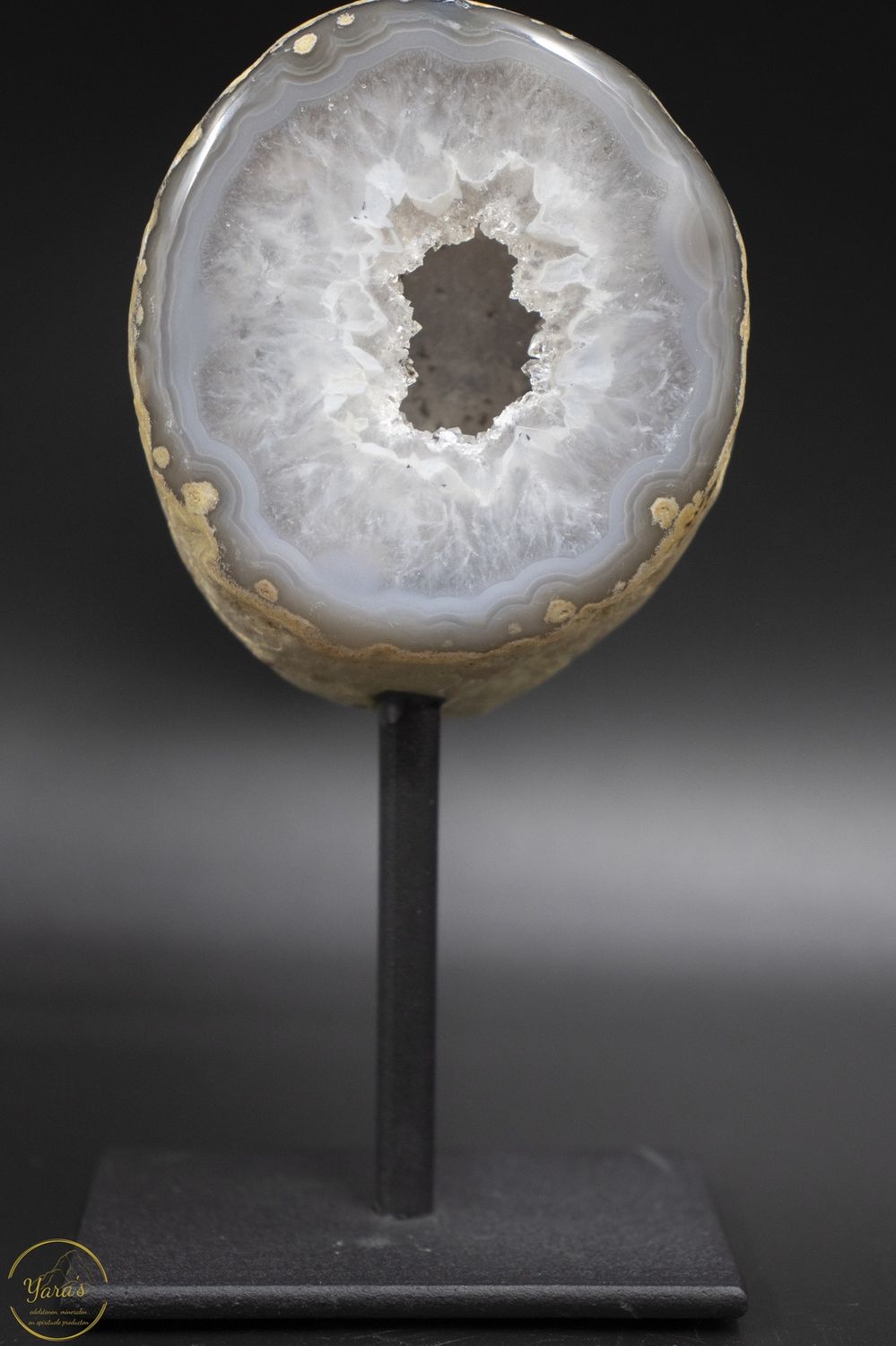 Agaat op standaard - 428 gram