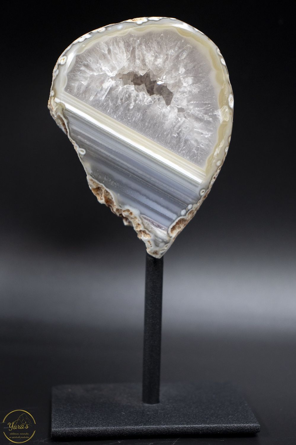 Agaat op standaard 360 gram