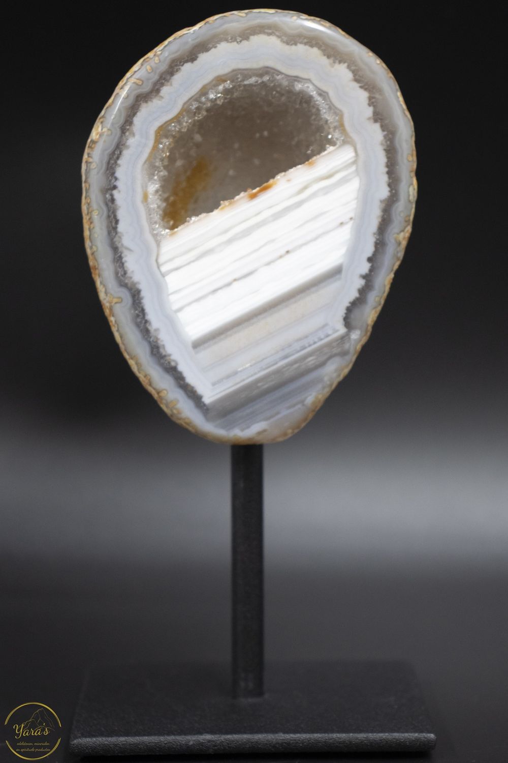 Agaat op standaard 342 gram