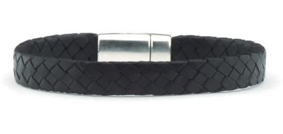 Qoss - DIRK-zwarte schuine vlecht-L