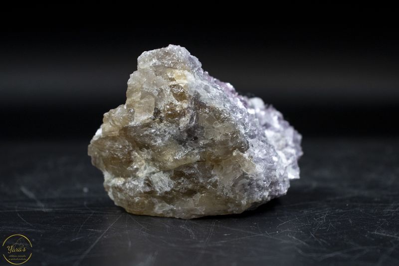 Paarse Mica met Lepidoliet ruw - 204 gram