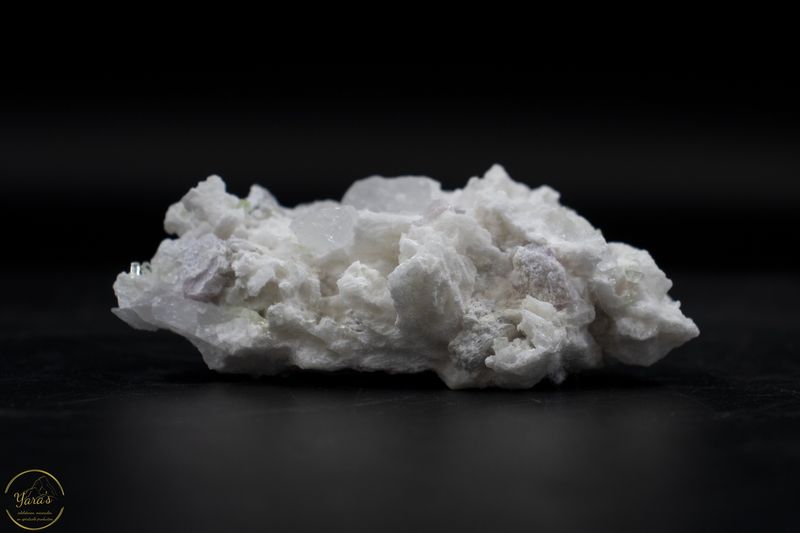 lepidoliet met groene toermalijn - 108 gram