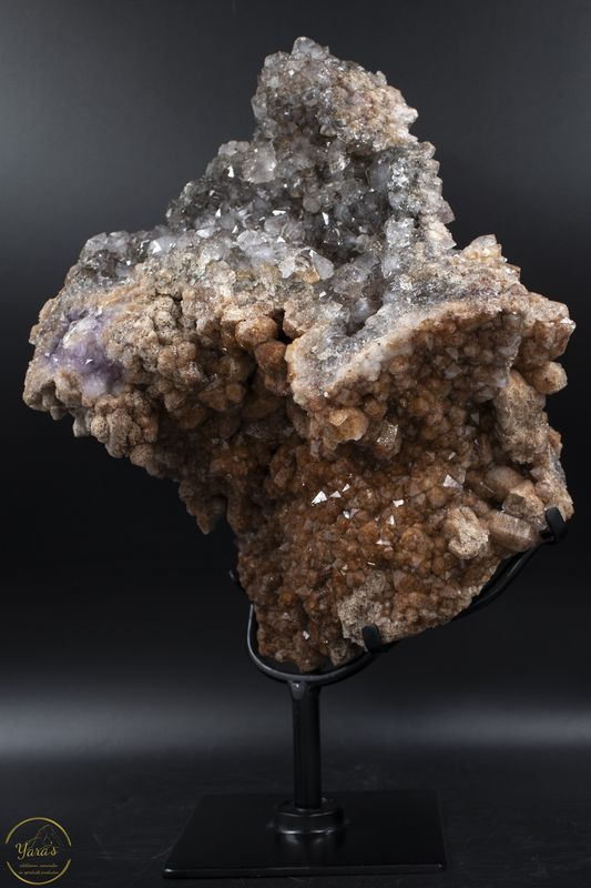 Amethist, toermalijn, rookkwarts museumstuk - 12.01kg