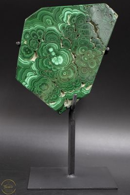 Malachiet op standaard - 1.39kg