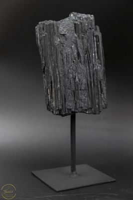 Zwarte toermalijn op standaard 480 gram