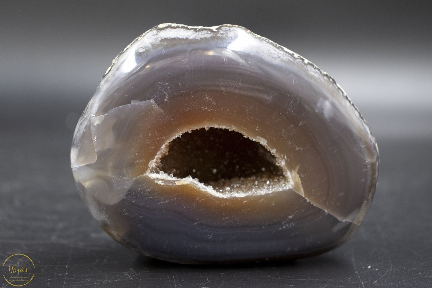 Agaat geode 372 gram