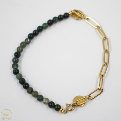 Armband Solid Gold Solé (4mm facet) Mosagaat