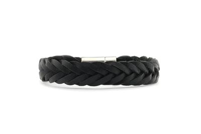 Qoss - TOM-zwarte brede vlecht-XL