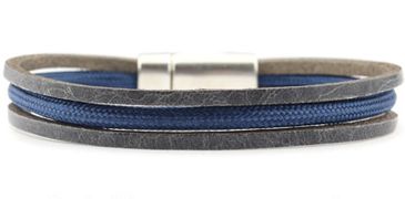 Qoss - MAX-donkerblauw koord+vntzwart -L