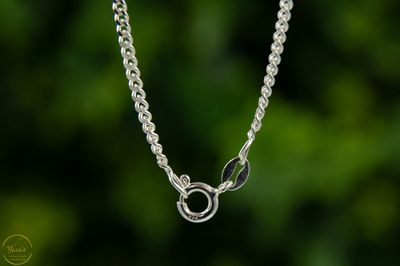 Zilveren Ketting 45cm Gourmet 2.0