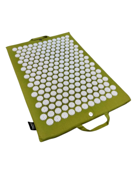 YogaStyles Spijkermat/acupressuur mat olijfgroen