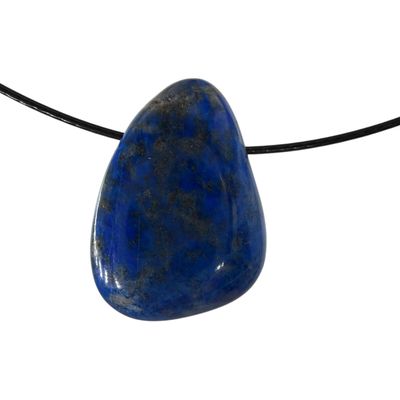 Lapis Lazuli hanger doorboord