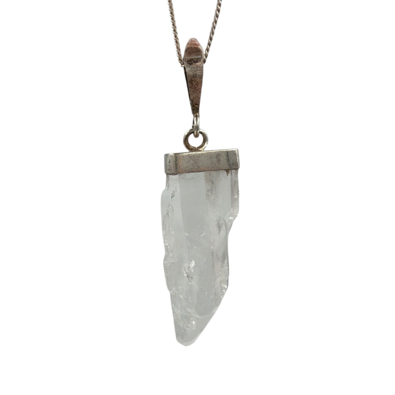 Fadenkwarts hanger zilver - 5.52 gram