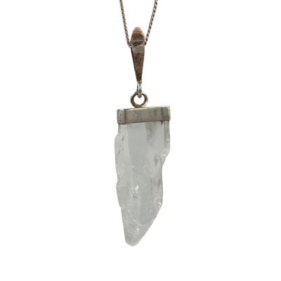 Fadenkwarts hanger zilver - 5.52 gram