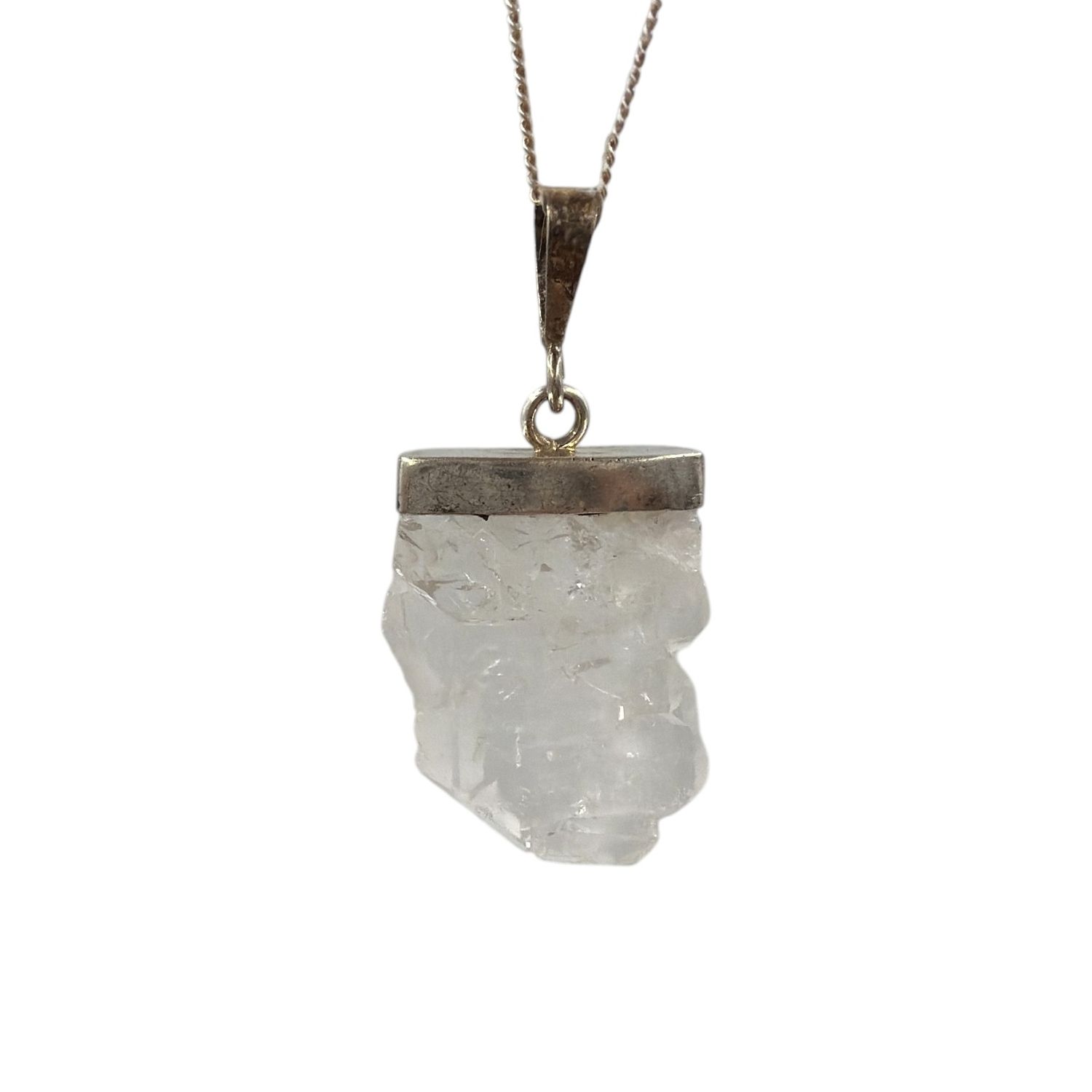 Fadenkwarts hanger zilver - 6.23 gram