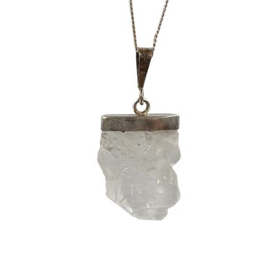 Fadenkwarts hanger zilver - 6.23 gram
