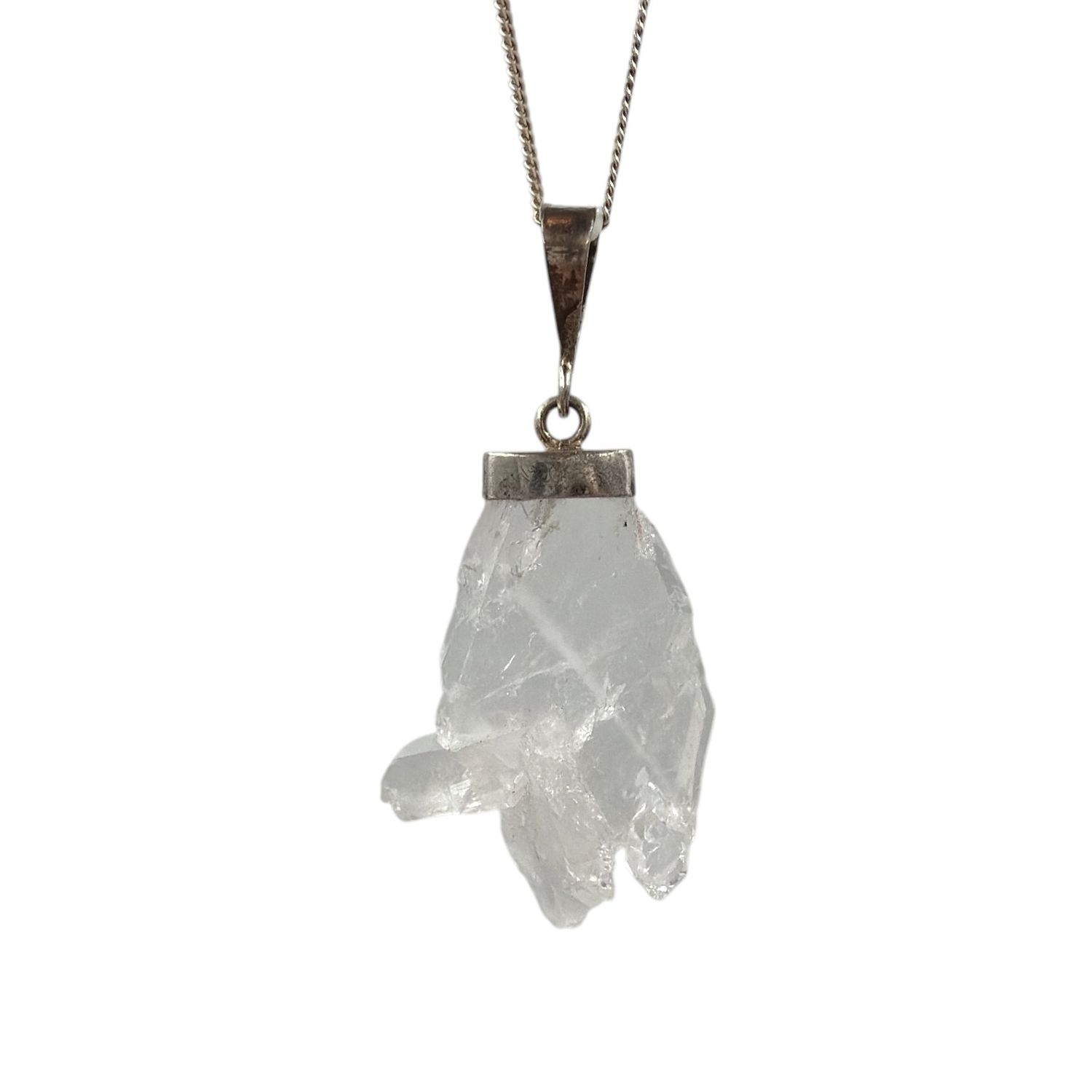 Fadenkwarts hanger zilver - 7.54 gram