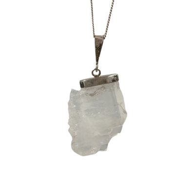 Fadenkwarts hanger zilver - 5.61 gram