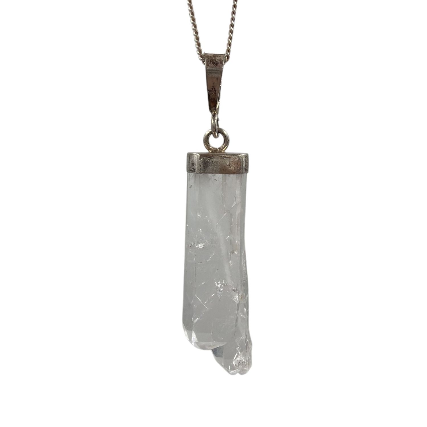 Fadenkwarts hanger zilver - 4.45 gram