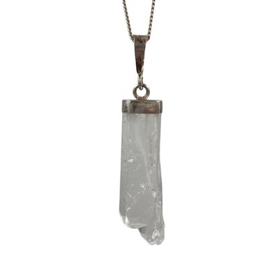 Fadenkwarts hanger zilver - 4.45 gram