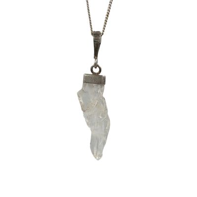 Fadenkwarts hanger zilver - 2.80 gram