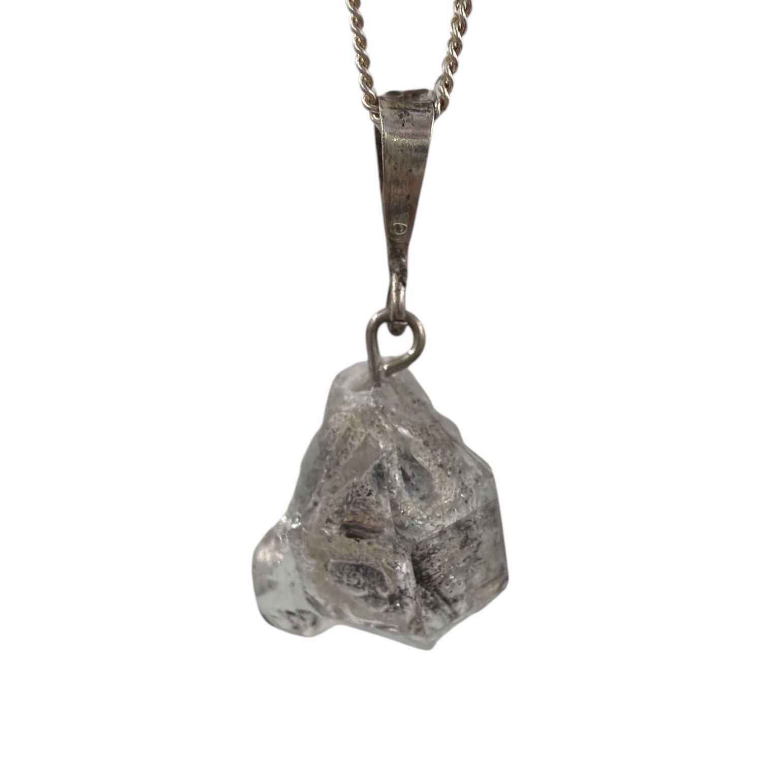 Herkimer hanger zilver 925 - 4.39 gram