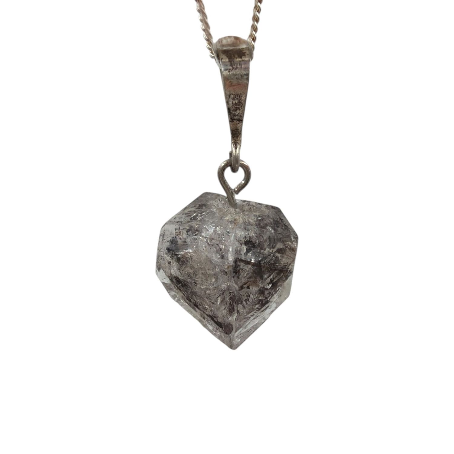 Herkimer hanger zilver 925 - 28.31 gram