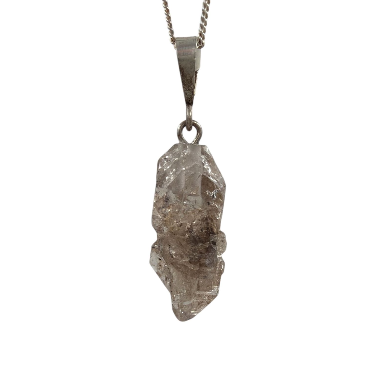 Herkimer hanger zilver 925 - 4.28 gram