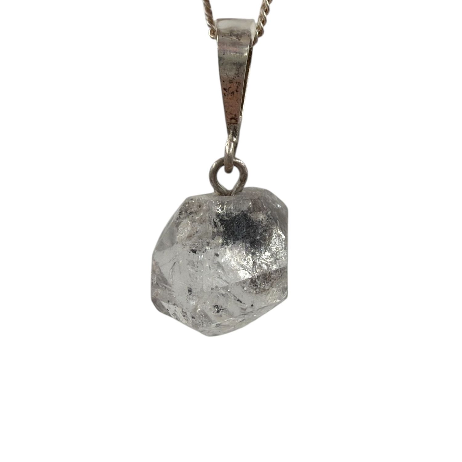 Herkimer hanger zilver 925 - 2.80 gram