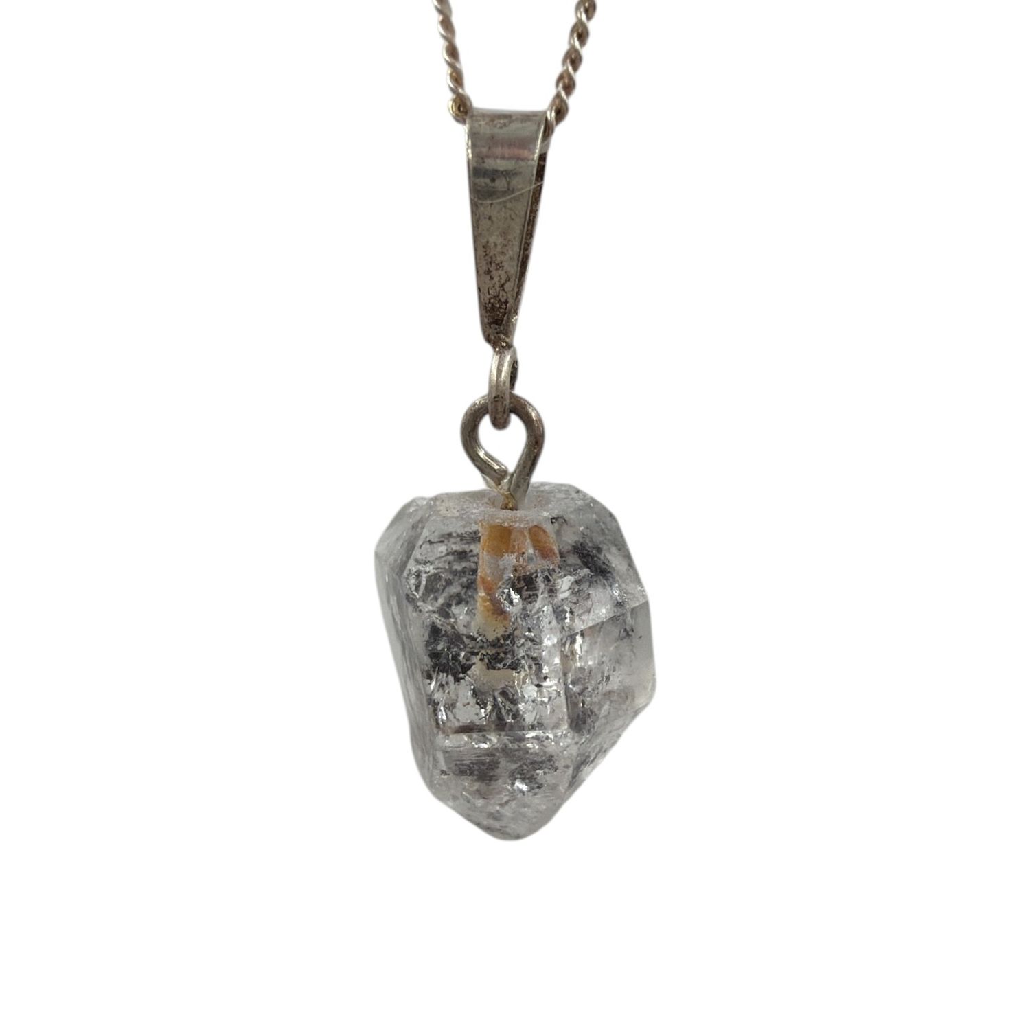 Herkimer hanger zilver 925 - 2.79 gram