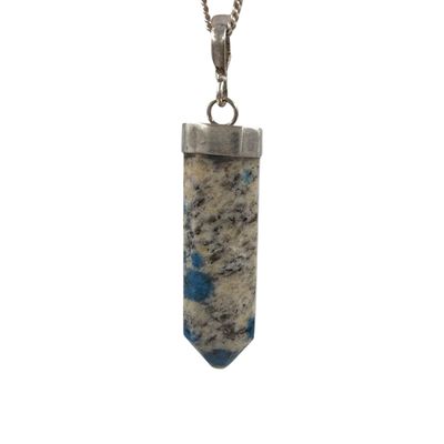 K2 Jaspis hanger zilver - 4.27 gram