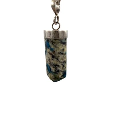 K2 Jaspis hanger zilver - 4.46 gram