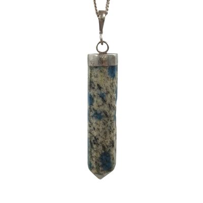 K2 Jaspis hanger zilver - 7.00 gram