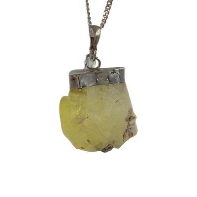 Bruciet hanger zilver - 3.11 gram