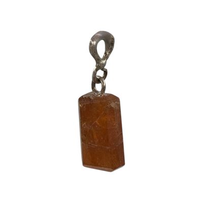 Hessoniet Granaat hanger zilver - 1.86 gram